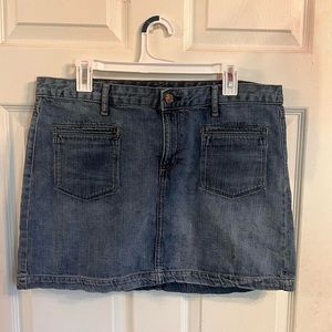 Blue Vintage Gap Jean Skirt